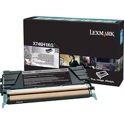 Foto van Lexmark recycling toner x746 x748 x746h1kg origineel zwart 12000 bladzijden