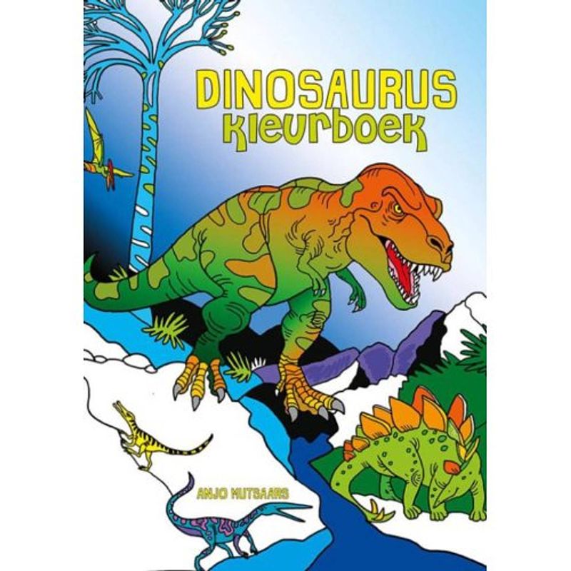 Foto van Dinosaurus kleurboek