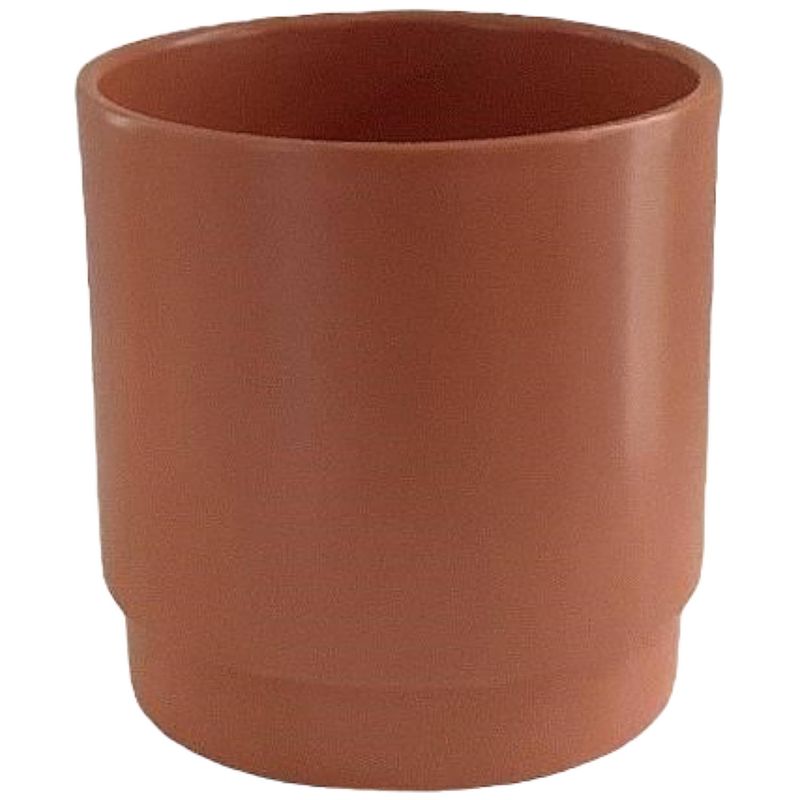 Foto van Ceramics limburg bloempot eno duo 13cm matte terra