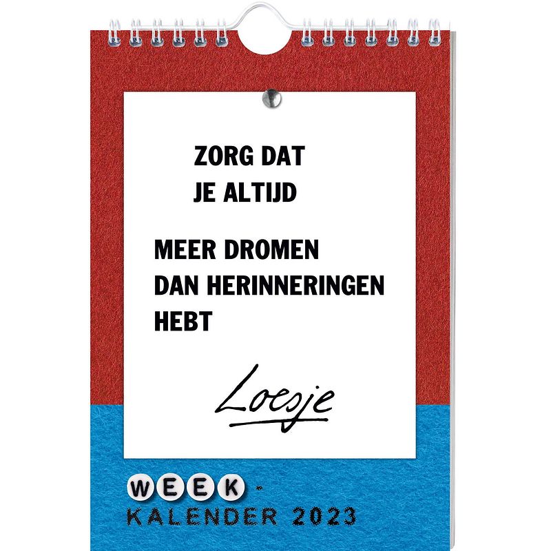 Foto van Loesje weekkalender 2023