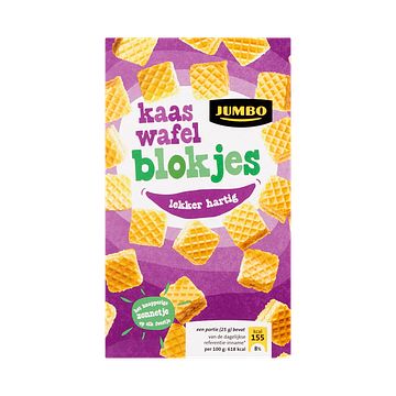 Foto van Jumbo kaaswafelblokjes 100g