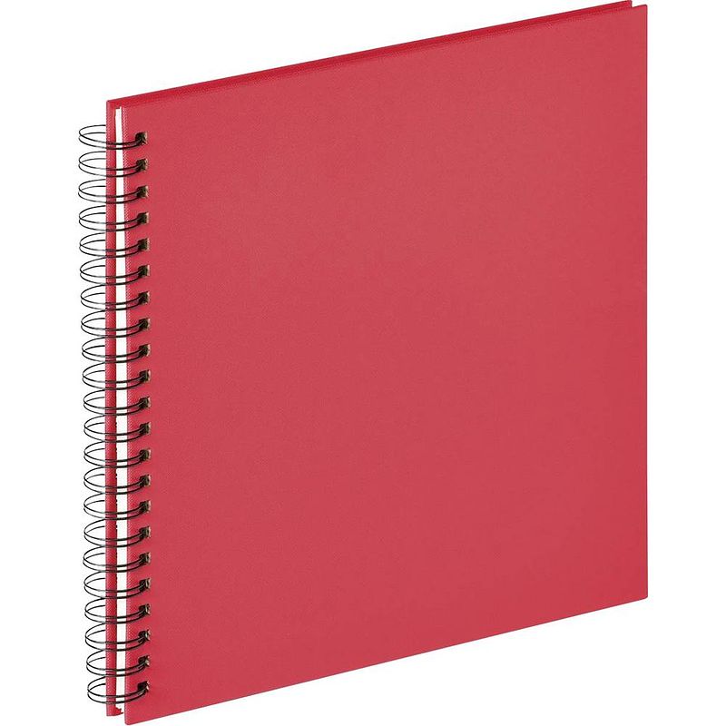 Foto van Walther+ design sa-310-r ringbandalbum (b x h) 30 cm x 30 cm rood 50 bladzijden