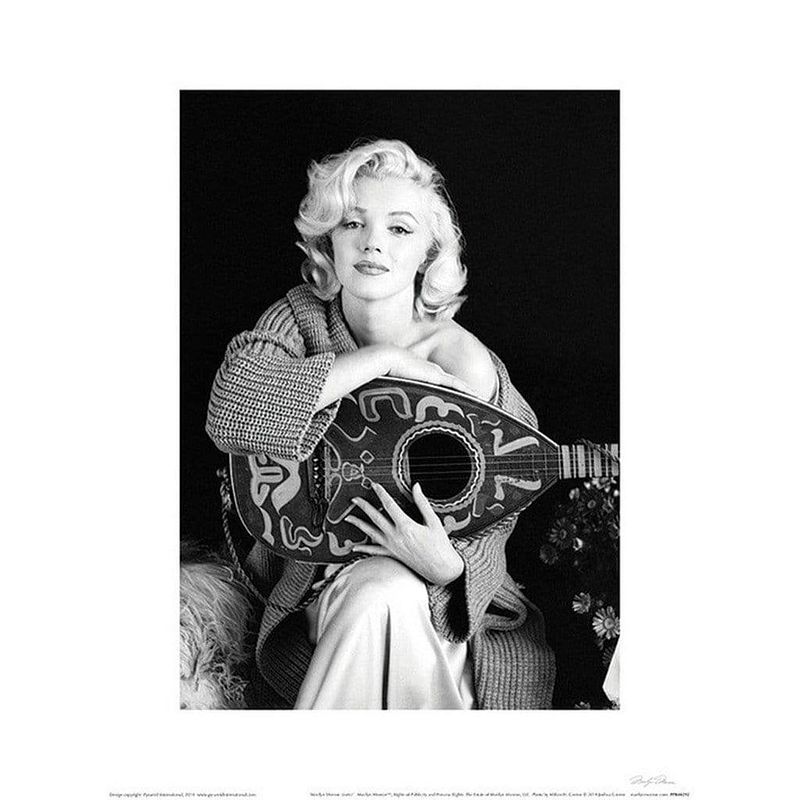 Foto van Pyramid marilyn monroe lute kunstdruk 40x50cm