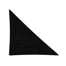 Foto van Compleet pakket: sunfighters driehoek 3x3x4.2m zwart met rvs bevestigingsset en buitendoekreiniger
