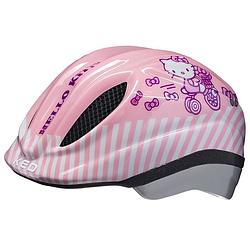 Foto van Ked fietshelm meggy hello kitty meisjes roze maat 52-58 cm