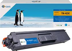 Foto van G&g tn-423 toner cyaan hoge capaciteit