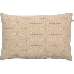 Foto van Dutch decor debora - sierkussen goud 40x60 cm - beige