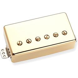 Foto van Seymour duncan tb-4 jb trembucker bridge gold cover gitaarelement