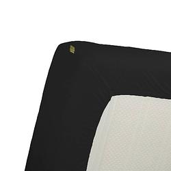 Foto van Beddinghouse dutch design jersey stretch topper hoeslaken zwart-2-persoons (140/160x200/220 cm)