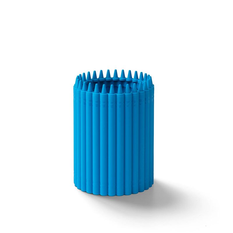 Foto van Potlodenbak, blauw - polypropyleen - crayola