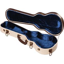Foto van Gator cases gw-jm-uke-con houten koffer voor concert ukelele