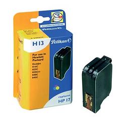 Foto van Pelikan inktcartridge 3 kleuren, 410 pagina'ss voor hp 17 - oem: c6625a