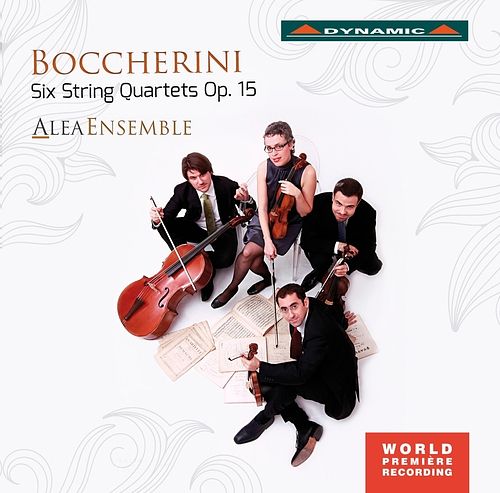 Foto van Boccherini: six string quartets op.15 - cd (8007144077044)