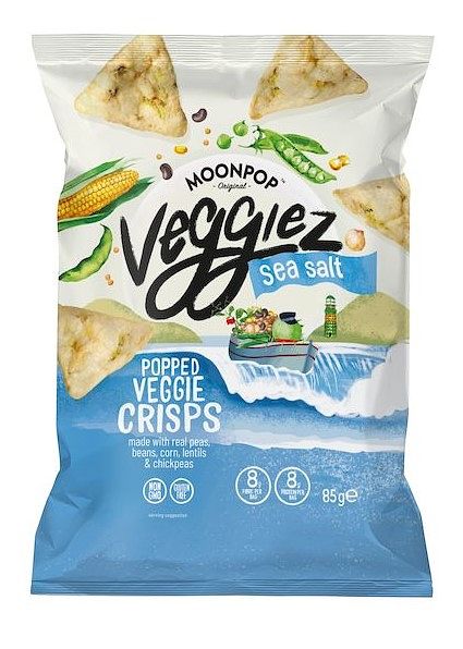 Foto van Moonpop veggiez sea salt 85 gr