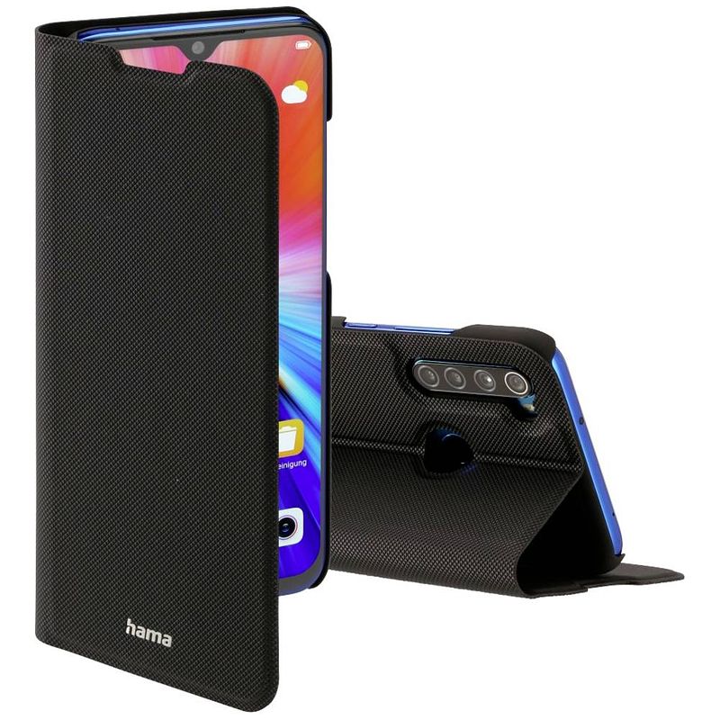 Foto van Hama slim pro booklet xiaomi redmi note 8 zwart