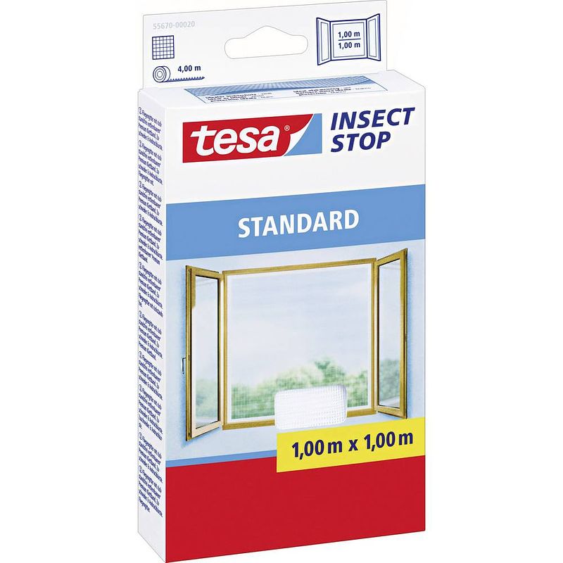 Foto van Tesa insect stop standaard 1.00m x 1.00m ramen