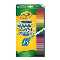 Foto van Crayola viltstiften met superpunt 24 stuks