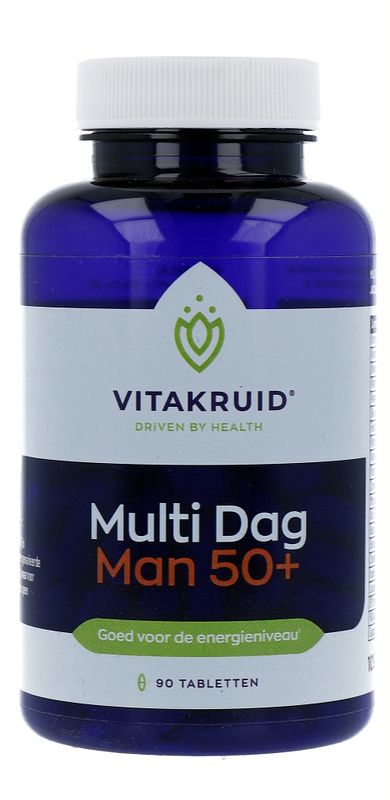 Foto van Vitakruid multi dag man 50+ tabletten