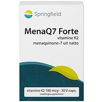 Foto van Springfield menaq7 forte vitamine k2 180mcg capsules 30st