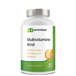 Foto van Perfectbody multivitamine kind - 90 tabletten