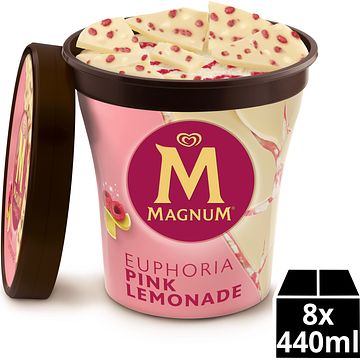 Foto van Magnum pint ijs euphoria 440ml bij jumbo