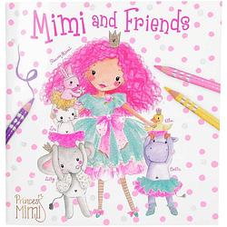 Foto van Princess mimi kleurboek and friends meisjes 20 cm papier