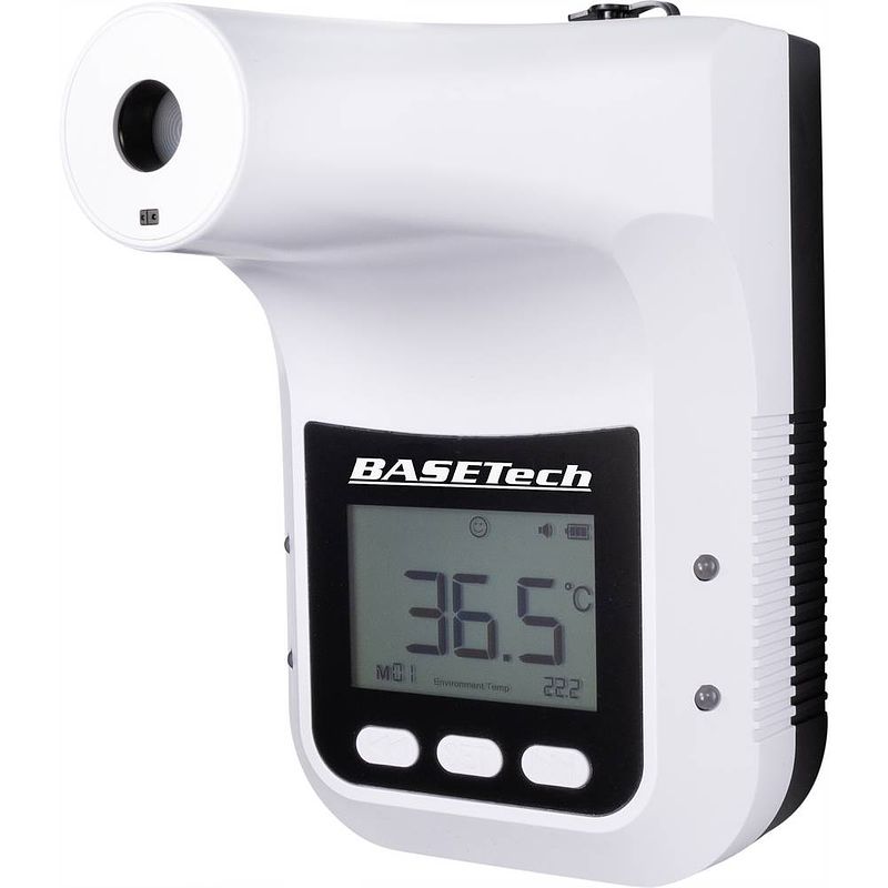 Foto van Basetech ir-30 wm infrarood-thermometer 0 - 50 °c contactloze ir-meting