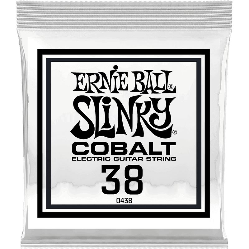 Foto van Ernie ball 10438 .038 slinky cobalt wound losse snaar voor elektrische gitaar