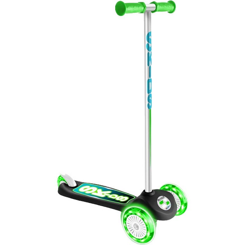 Foto van Skids control step lichtgevend junior 66 x 27 cm abec 5 groen