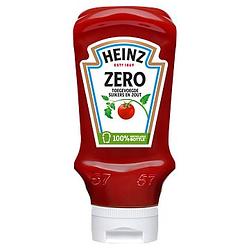 Foto van Heinz tomaten ketchup zero (zonder toegevoegde suikers & zout) 400ml bij jumbo
