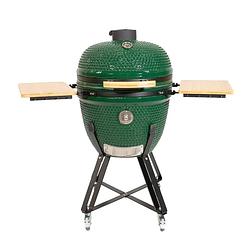 Foto van Maxxgarden kamado grill - barbecue - groen - 122 x 134 x 81cm