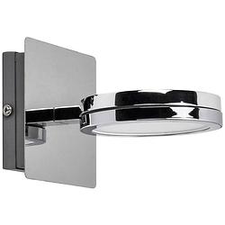 Foto van Lightme aqua lm85636 led-wandlamp gx53 6 w led chroom