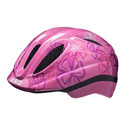 Foto van Fietshelm meggy trend xs (44-49cm) - roze bloem