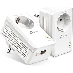 Foto van Tp-link tl-pa7017p kit - powerline adapter - zonder wifi - 1000 mbps