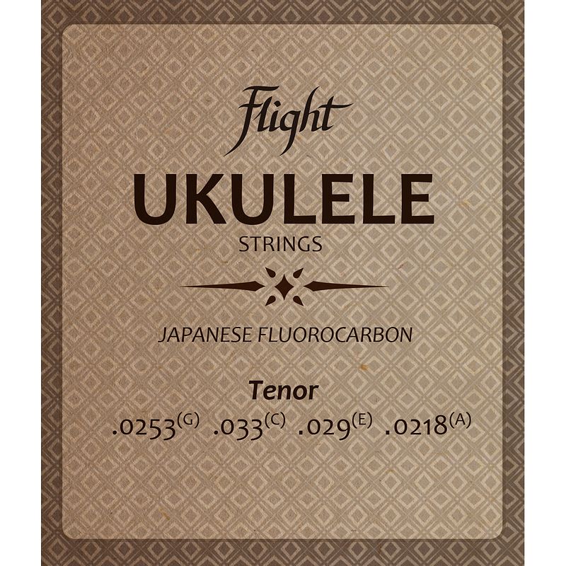 Foto van Flight fust100 fluorocarbon snarenset voor tenor ukelele