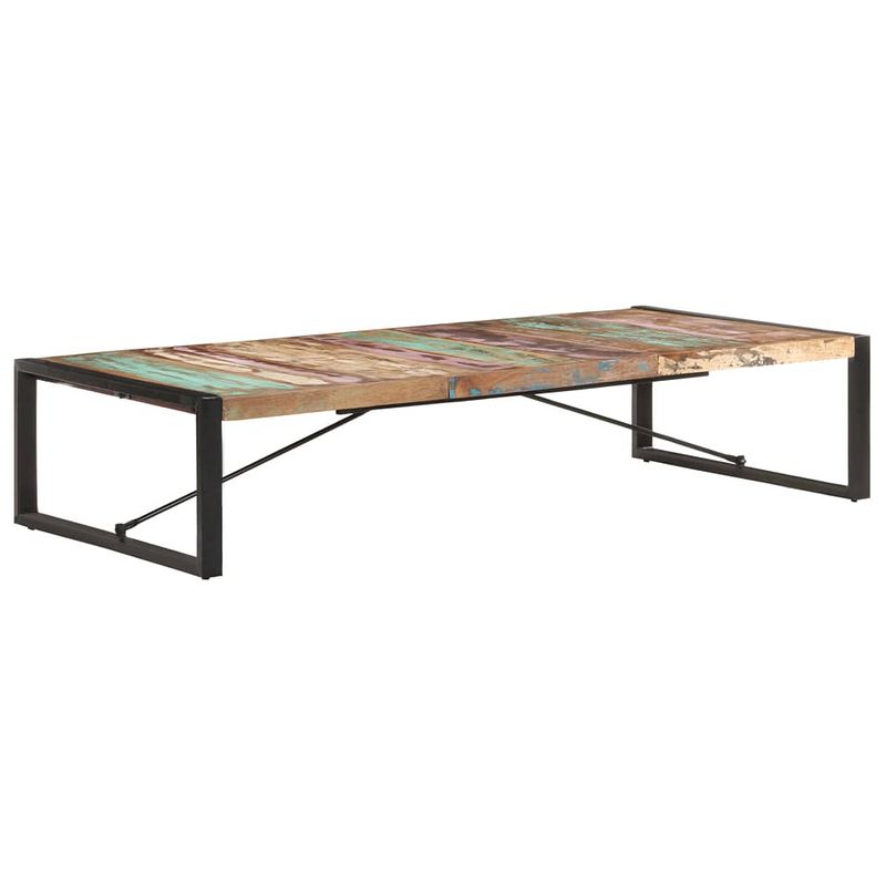 Foto van Vidaxl salontafel 180x90x40 cm massief gerecycled hout