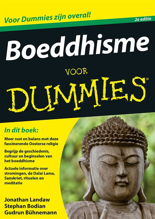 Foto van Boeddhisme voor dummies - gudrun bühnemann, jonathan landaw, stephan bodian - ebook (9789045354996)