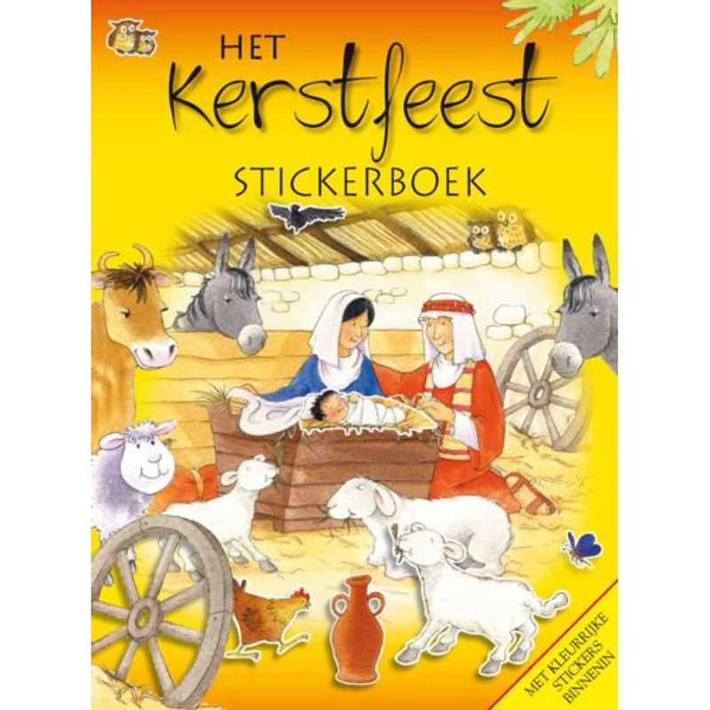 Foto van Het kerstfeest (stickerboek)