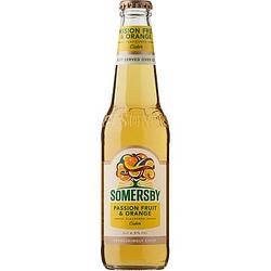 Foto van Somersby passion fruit & orange flavoured cider 33cl bij jumbo