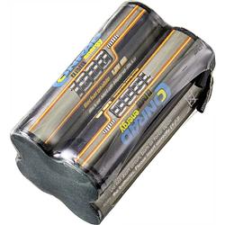 Foto van Conrad energy nimh accupack 4.8 v 1800 mah block met soldeeroog