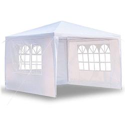 Foto van Maxxgarden partytent - 300 x 400 x 250 cm - zijwanden - wit