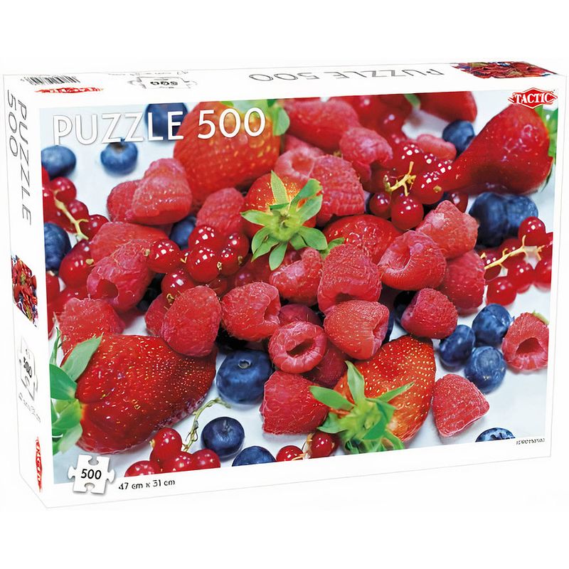 Foto van Tactic legpuzzel lover's berrymania! 31 x 47 karton 500 stukjes