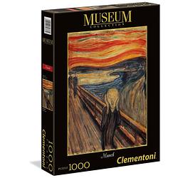 Foto van Clementoni legpuzzel museum collection - munch 1000 stukjes