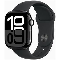 Foto van Apple watch series 10 gps 42mm aluminium case met sport band - m/l smartwatch zwart