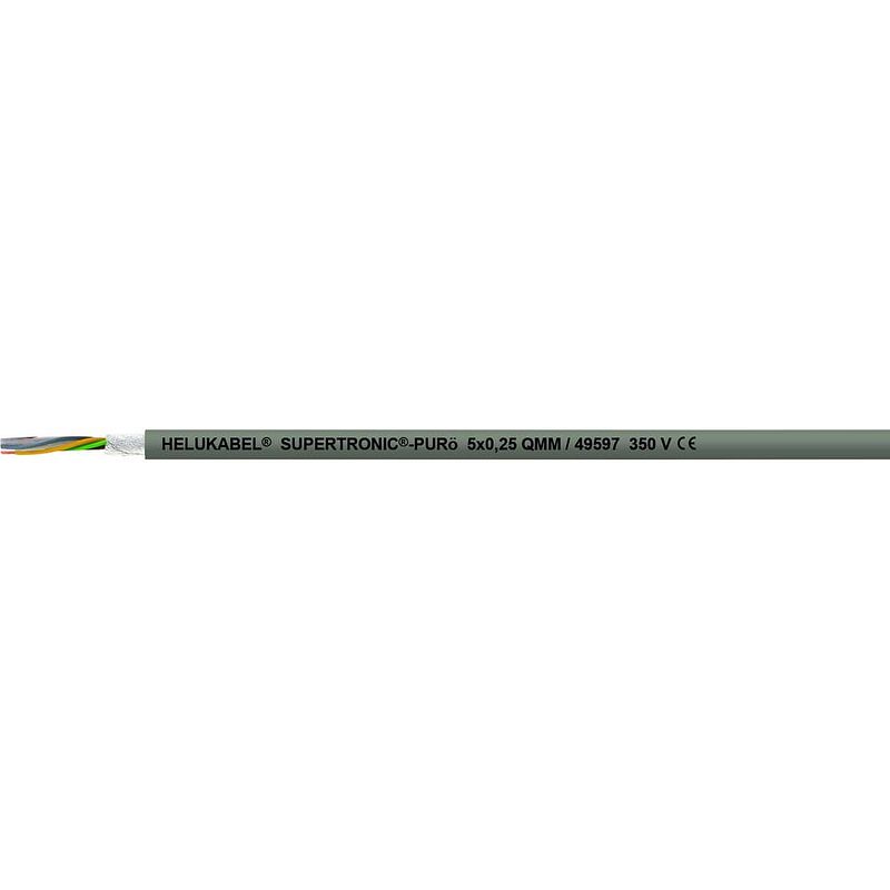 Foto van Helukabel 49607 geleiderkettingkabel s-tronic-purö 4 x 0.34 mm² grijs 100 m