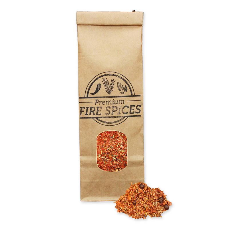 Foto van Vuurkruiden fire spices 300 ml smokey olive wood