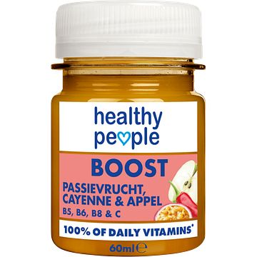 Foto van Healthy people boost shot passievrucht, cayenne en appel 60ml bij jumbo