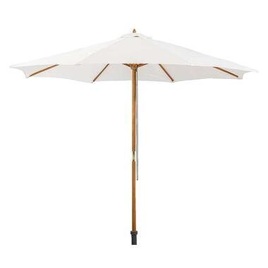 Foto van Le sud parasol tropical - ecru - ø300 cm - leen bakker