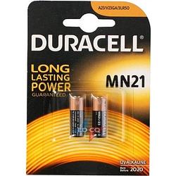 Foto van Duracell alkaline mn21 - batterij - 2 stuks