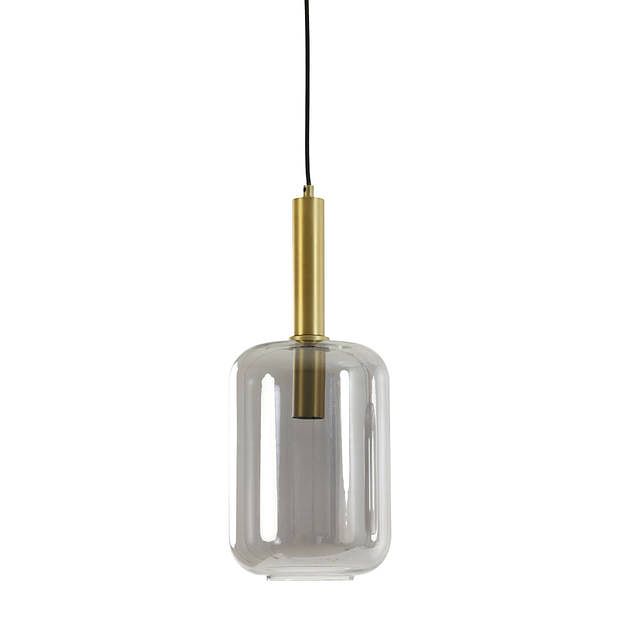 Foto van Light & living - hanglamp lekar - 22x22x52 - brons